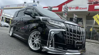 30アルファードにSSRライナーM10Sを装着！