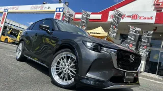 MAZDA CX-60にWORK SCHWERT BRUNNEN × RSRダウンサスを装着！