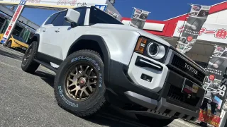 トヨタランクル250にRAYS A・LAP 07Xを装着!