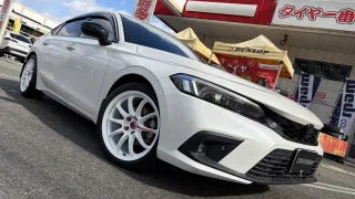 HONDAシビックにWORKエモーションZR10を装着！